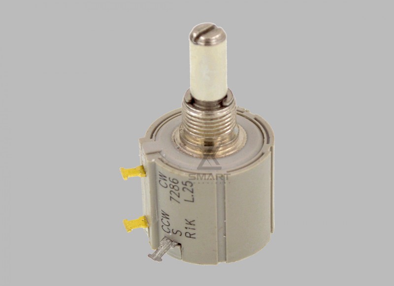 Peiriant Brodwaith Rhannau Sbâr Rotary WireWound 10 Modrwy 7286 R1K Potentiometer Amlbod