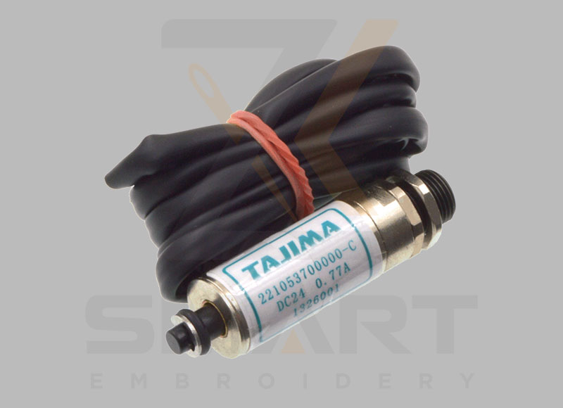 Solenoid naid ar gyfer peiriant brodwaith tajima rhannau sbâr a0901tj02