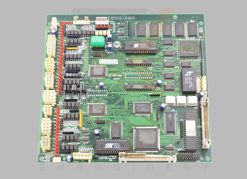 Prif Fwrdd Dahao E850, 18/28 Motherboard EDH01-E850-U Ategolion Peiriant Brodwaith Cyfrifiadur
