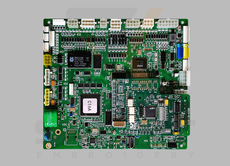 Prif Gerdyn Dahao E8606 Ar gyfer C16 Cyfrifiadur Prif Fwrdd Motherboard E8606-C16A Ategolion Peiriant Brodwaith Cyfrifiadurol