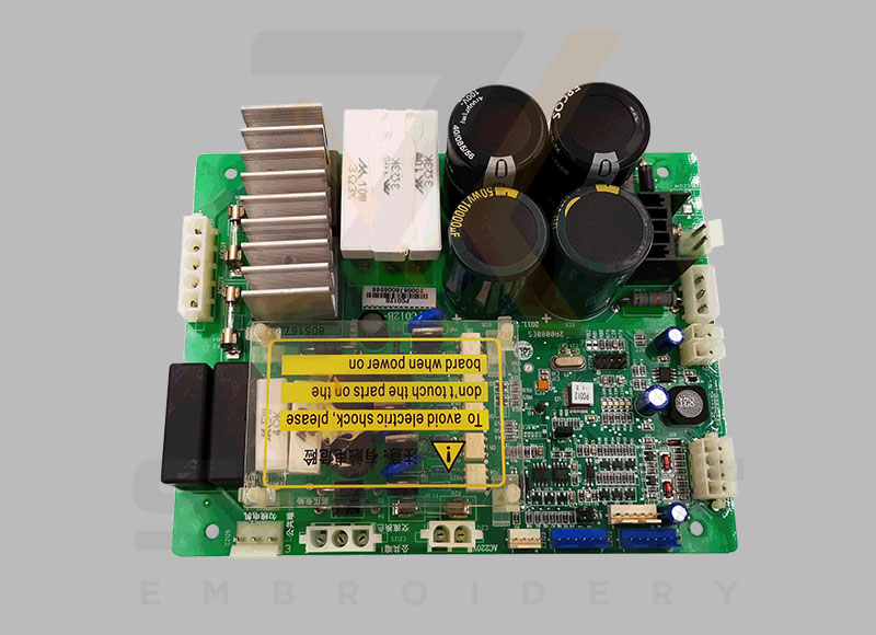 DAHAO PC012 Affeithwyr Peiriant Brodwaith Cerdyn Pwer