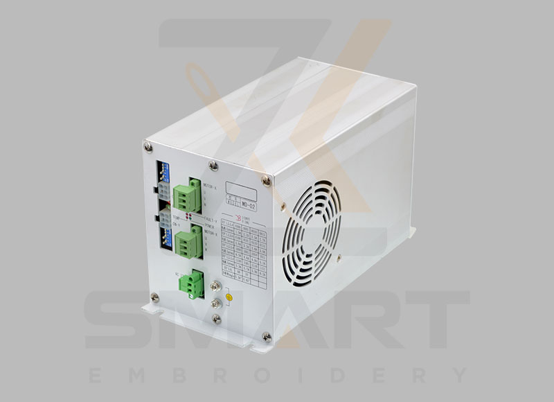 Affeithwyr Peiriant Brodwaith Cyfrifiadurol Dahao MD-02 Ffrâm Gyrru Tri Cham Camu Peiriant Brodwaith Blwch Gyriant MD02