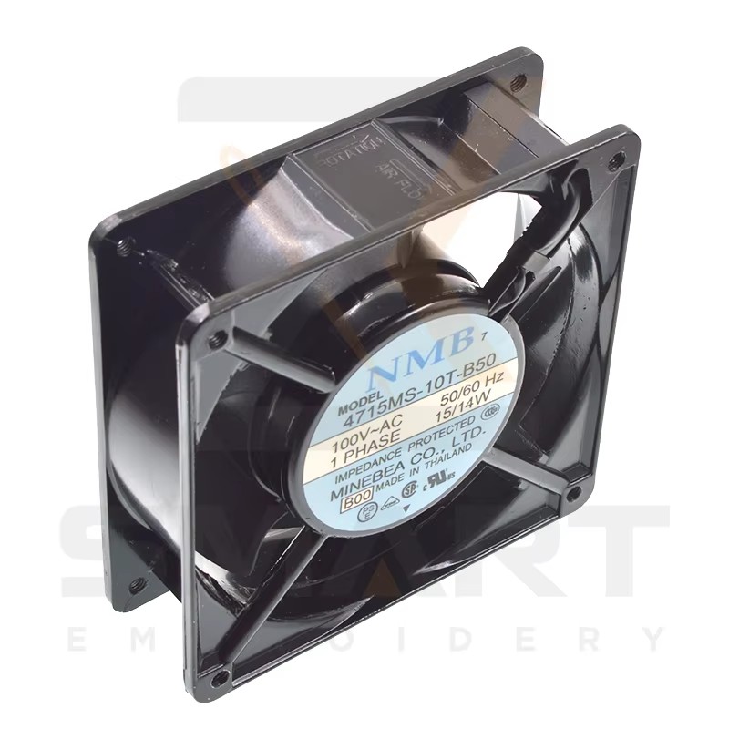 Tajima AC Fan 4715MS-10T-B50 640500020000, PB000100BF00 rhannau peiriant gwifren