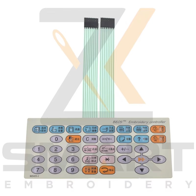 DAHAO Keypad 805453-1 ar gyfer peiriannau peiriannau gwifren Tsieina EDH050402-0202