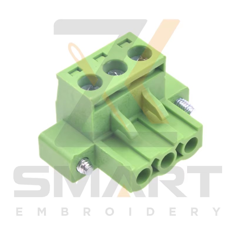 10 rhannau L Type 3 Pins Connector ar gyfer Parts Driver Machine Embroidery E12-CZ-L3-F