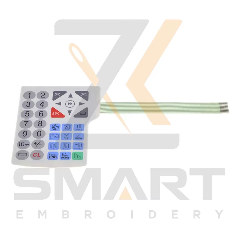 Ricoma Keypad 03150210ER Cynhwysydd Tsieina Parts E17-KP01