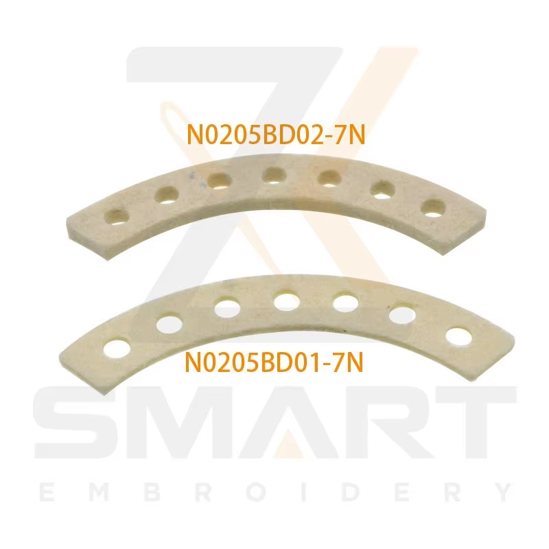 Barudan Peiriant Gwrthdaro Parts Plât Turret Olew Felt 7 Nadleau N0205BD01-7N N0205BD02-7N