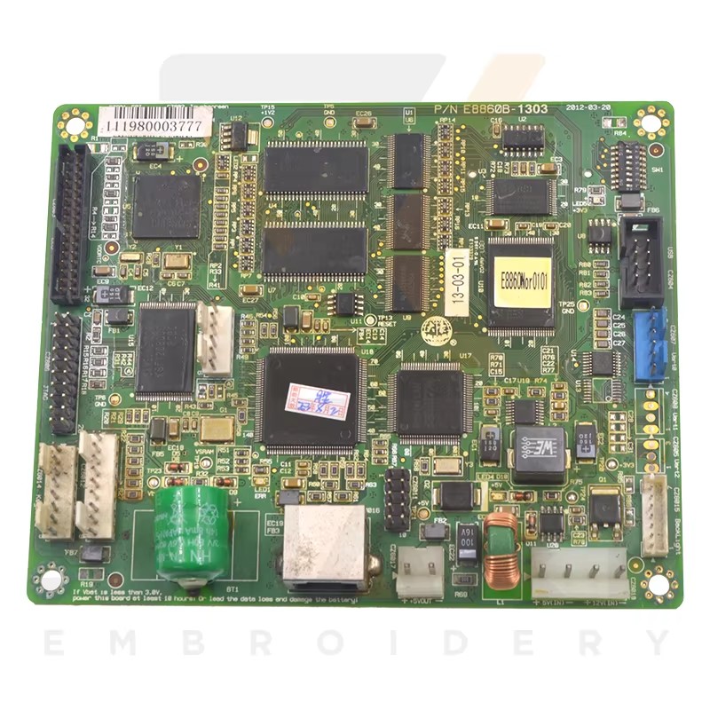 Bwrdd bwydo CPU DAHAO E8860 ar gyfer peiriant embroidery Tsieina EDH0101-E8860-U