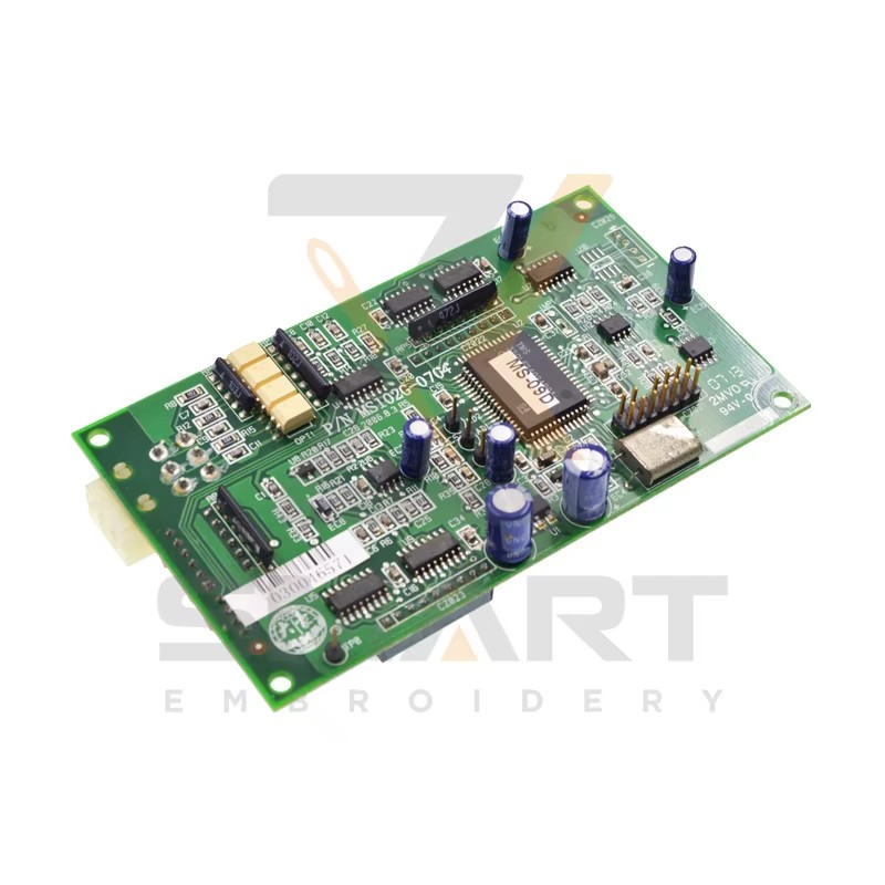 Cerdyn MS102 yn cael ei ddefnyddio gyda fersiwn MS09D ar gyfer peiriant 2/4 Fas MS02 MS01 MS21 Cerdyn Tsieina Peiriant Embroidery Parts EDH02-MS09D-MS102-U